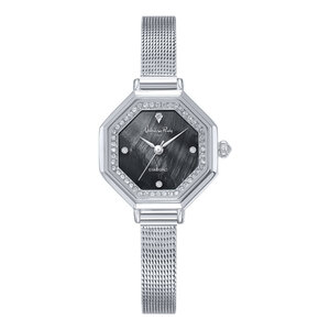 발렌티노루디 VR2582B-BKWT 여자 메탈 다이아몬드 손목시계 보석감별서 제공