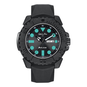 발렌티노루디 VR6581A-BKBK 남자 소프트 실리콘 손목시계